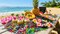 Hawaiian Luau Crinkle Paper Shred 1 lb Tropical Gift Easter Grass Basket Filler – Decorative Paper Filler for Gift Baskets, Party Favor Boxes, Candy Tables & Luau Party Decorations